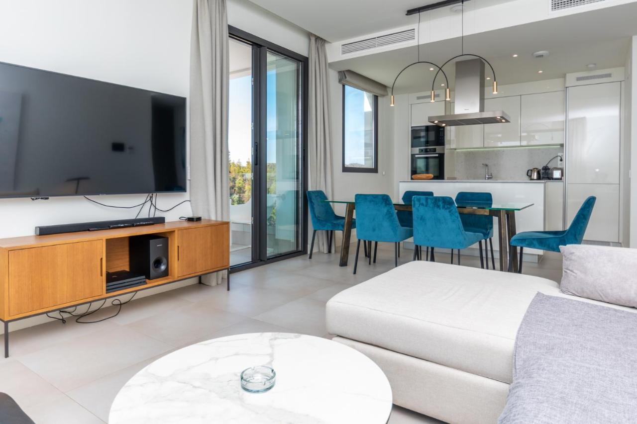 Apartmán 2Br Luxury - Santa Barbara Heights, Good Wifi & Ac La Cala De Mijas Exteriér fotografie