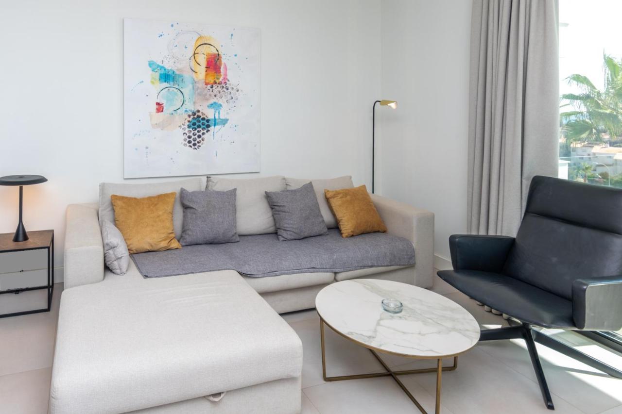Apartmán 2Br Luxury - Santa Barbara Heights, Good Wifi & Ac La Cala De Mijas Exteriér fotografie