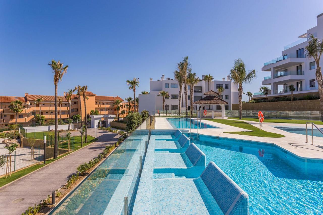 Apartmán 2Br Luxury - Santa Barbara Heights, Good Wifi & Ac La Cala De Mijas Exteriér fotografie